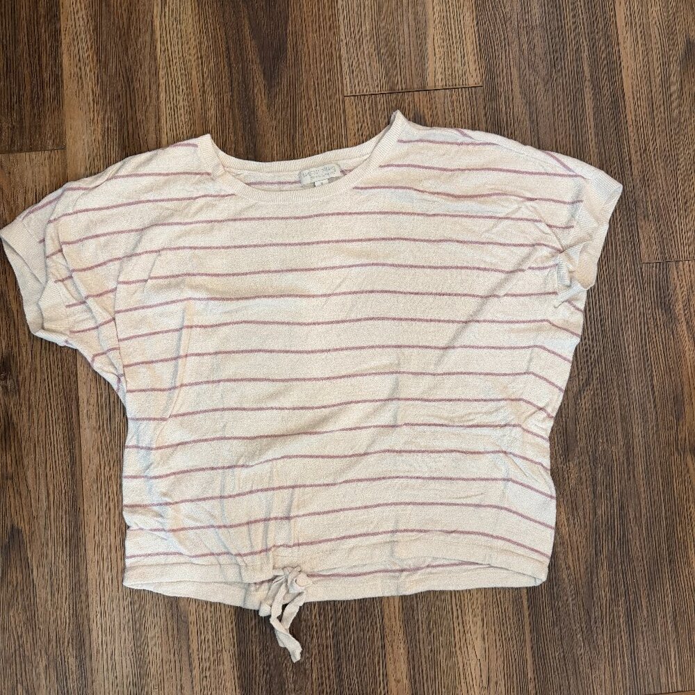 Barefoot Dreams Shortsleeved Dolman Lightweight Sweater - Size Medium